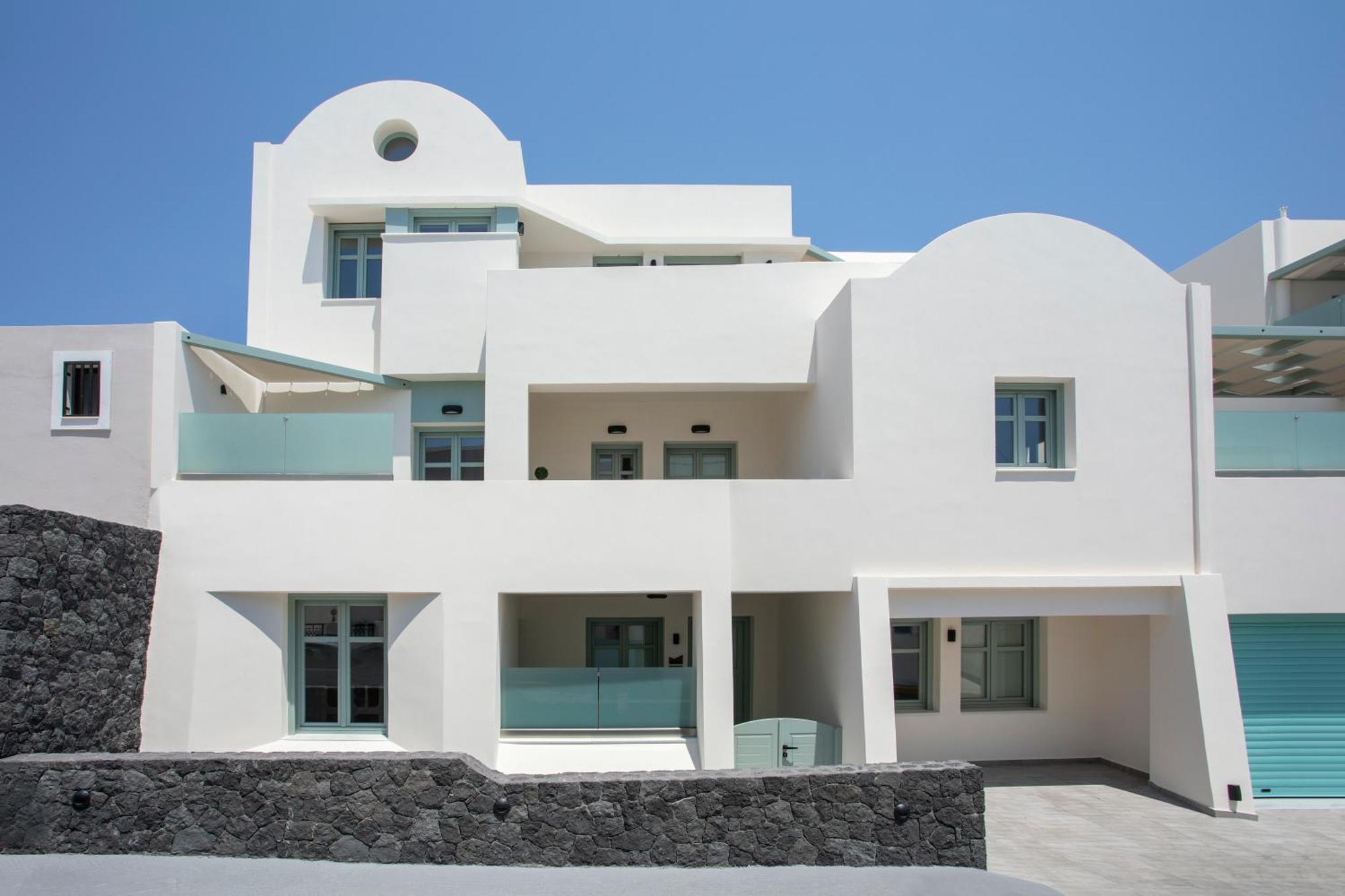 New Villa Katerina - 6 Villas & 6 Private Jacuzzi Emporio  Exterior foto